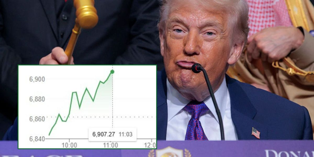 Ftse 100, S&P 500 and Nasdaq SKYROCKET as stock market rallies after Donald Trump tariff decision Ftse 100, S&P 500 and Nasdaq SKYROCKET as stock market rallies after Donald Trump tariff decision