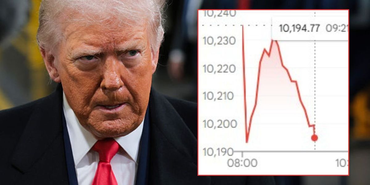 Ftse 100 FALLS as Donald Trump threatens to slap British businesses with 25% tariffs Ftse 100 FALLS as Donald Trump threatens to slap British businesses with 25% tariffs