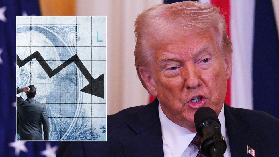 Donald Trump and GDP decline