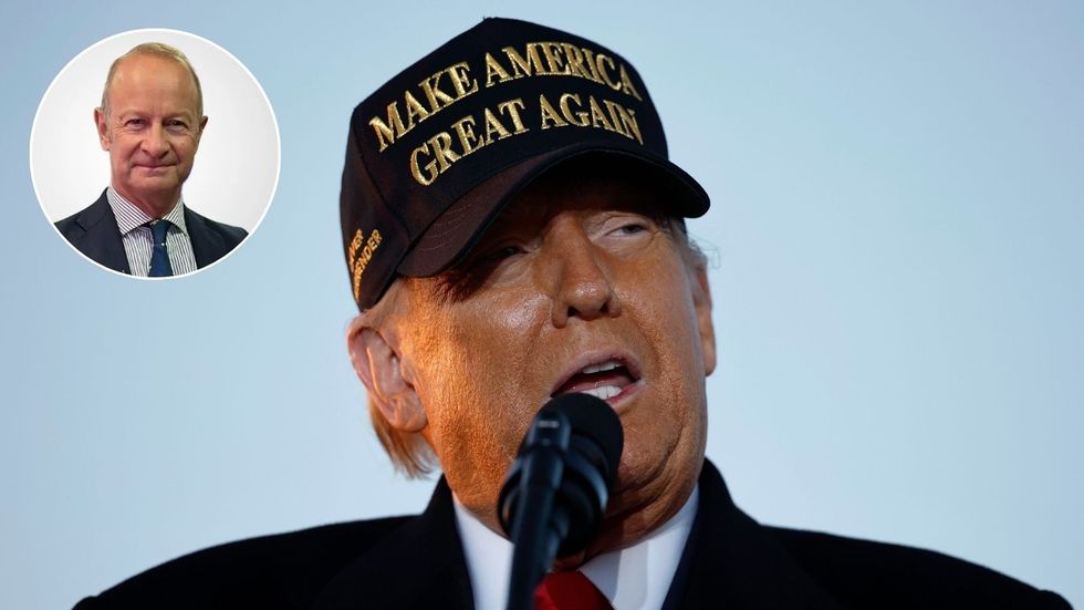 Donald Trump and Henry Bolton in pictures