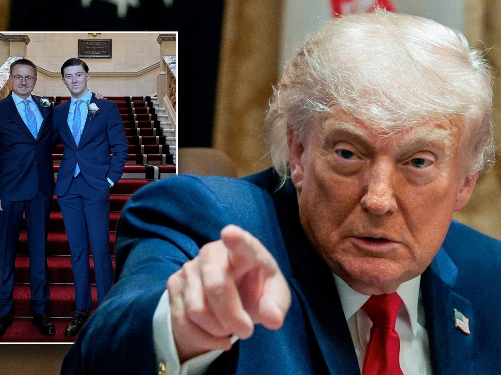 Donald Trump and Henry Nowak