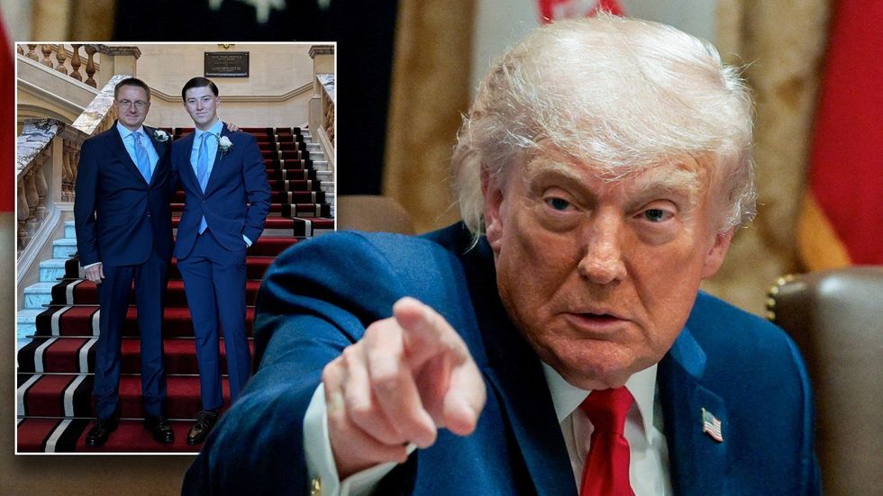 Donald Trump and Henry Nowak