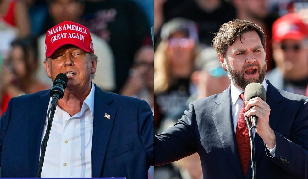 Donald Trump and JD Vance