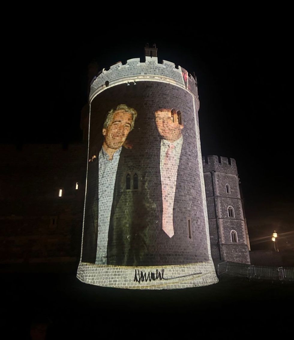 Donald Trump and Jeffrey Epstein