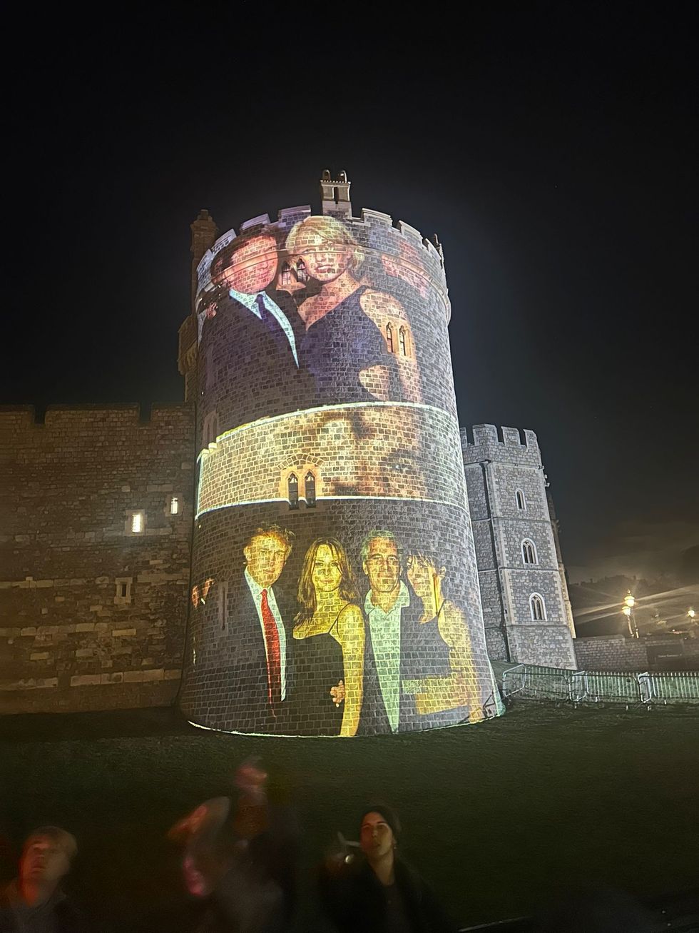 Donald Trump and Jeffrey Epstein