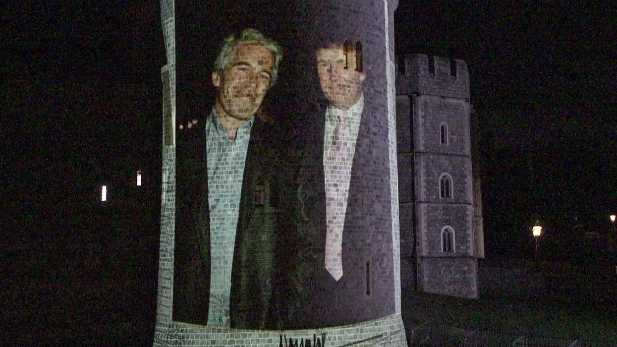 Donald Trump and Jeffrey Epstein