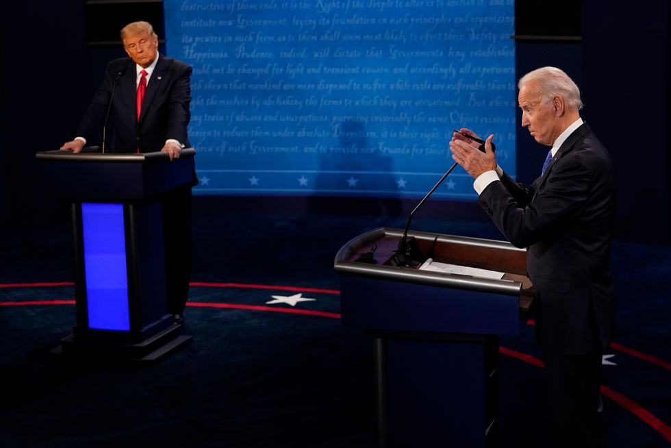 Donald Trump and Joe Biden