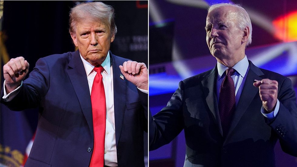 Donald Trump and Joe Biden