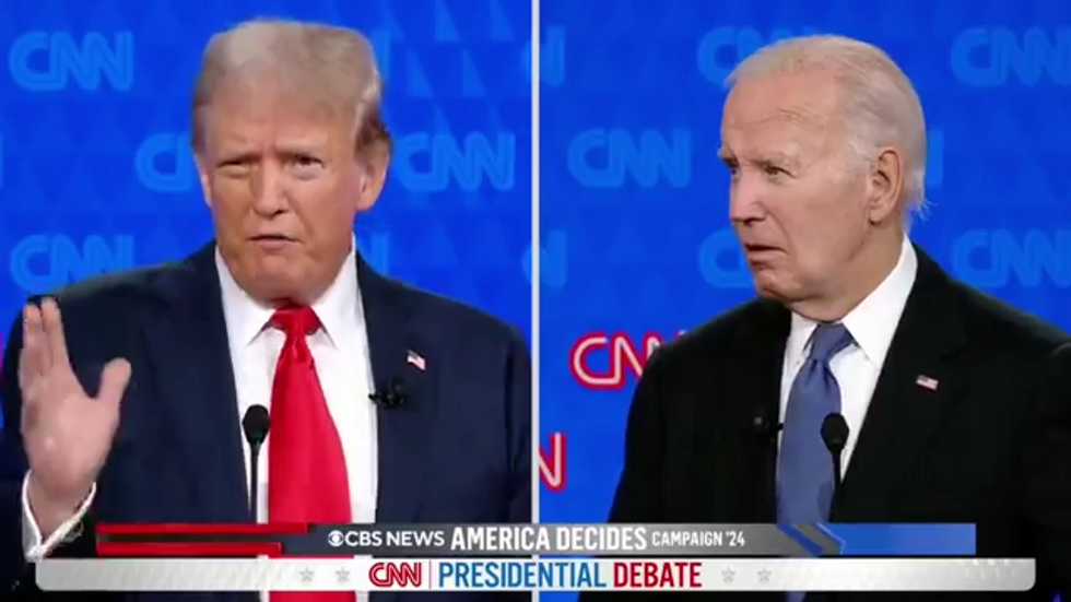 Donald Trump and Joe Biden