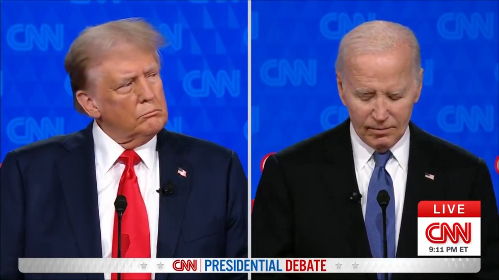 Donald Trump and Joe Biden