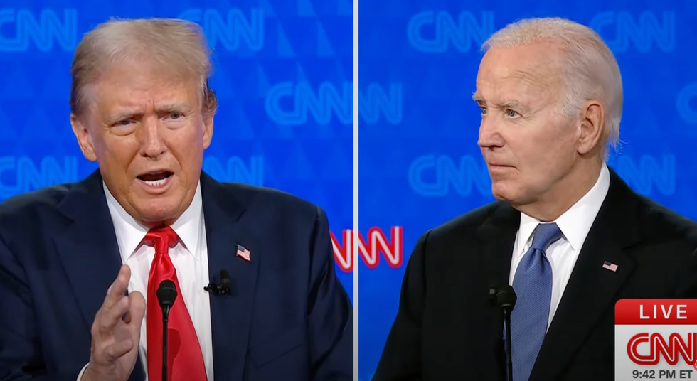 Donald Trump and Joe Biden