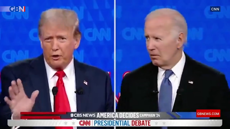 Donald Trump and Joe Biden