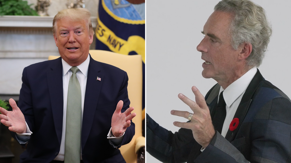 Donald Trump and Jordan Peterson