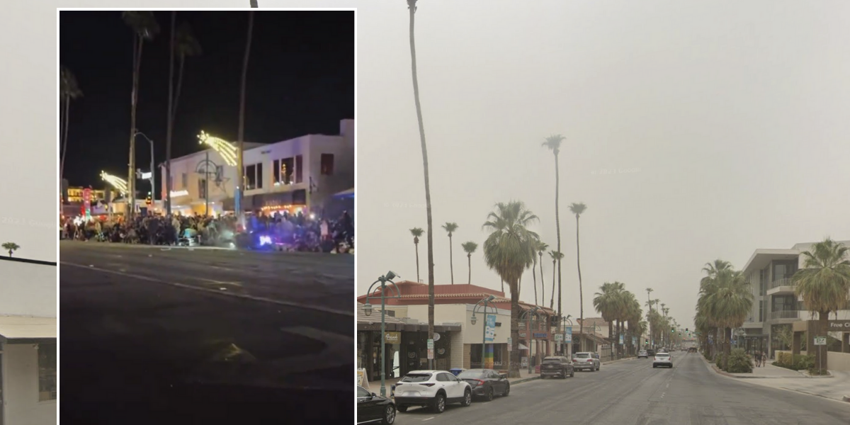 NextImg:Palm Springs: Ten people rushed to hospital after police officer crashes into crowd at holiday parade
