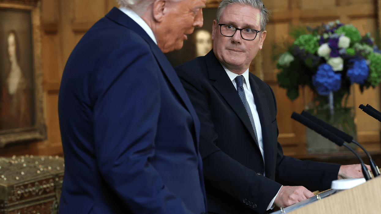 Donald Trump and Keir Starmer