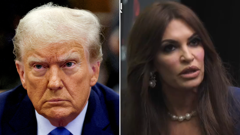 Donald Trump and Kimberly Guilfoyle
