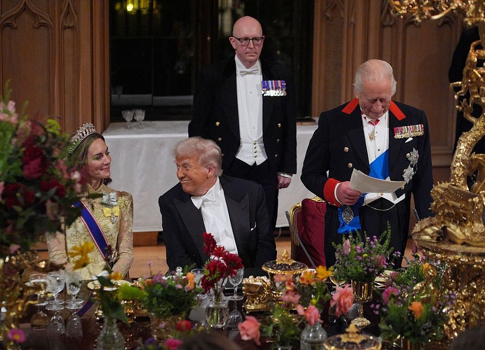 Donald Trump a král Charles