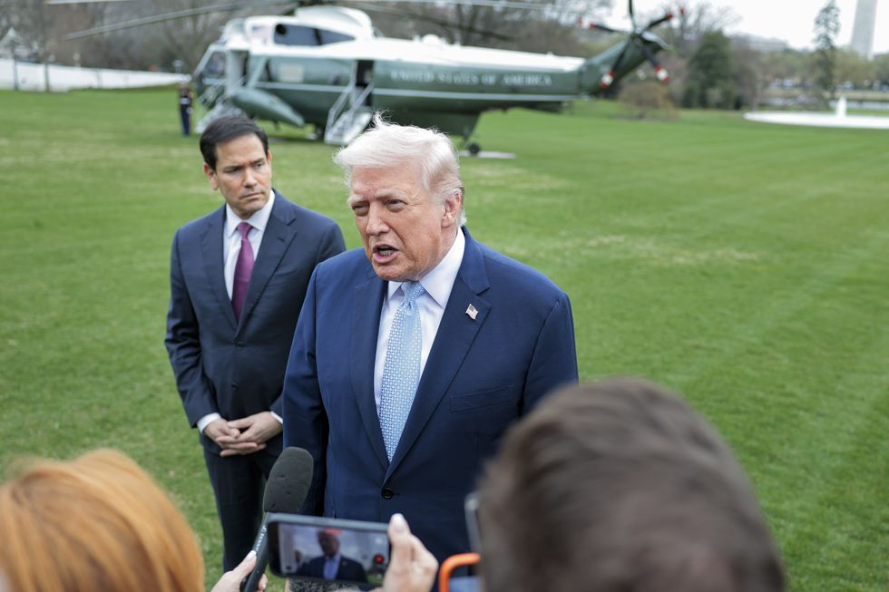 Donald Trump and Marco Rubio