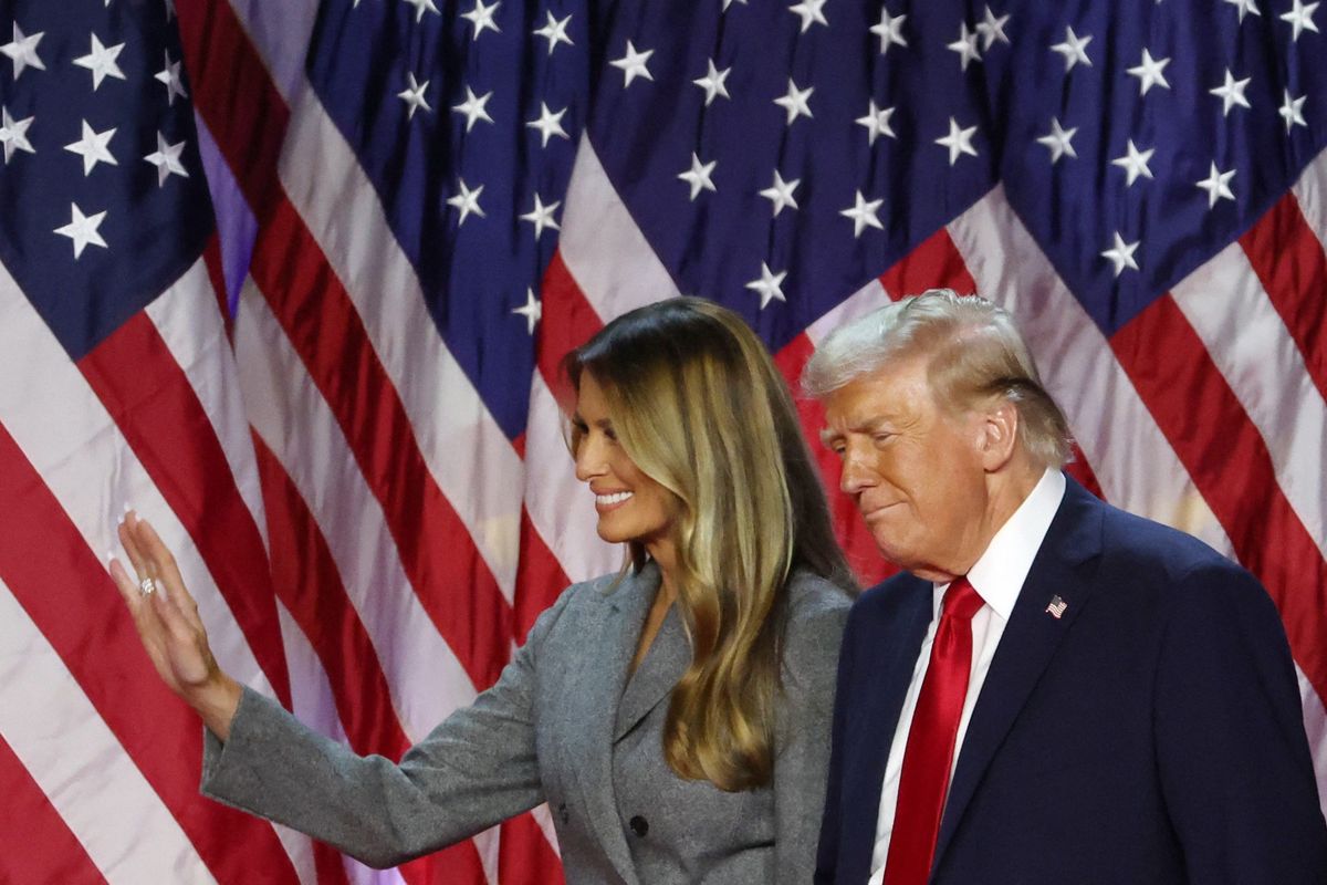 Donald Trump and Melania Trump