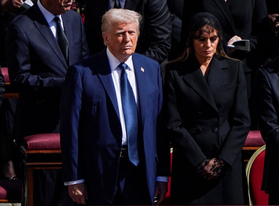 Donald Trump a Melania Trump