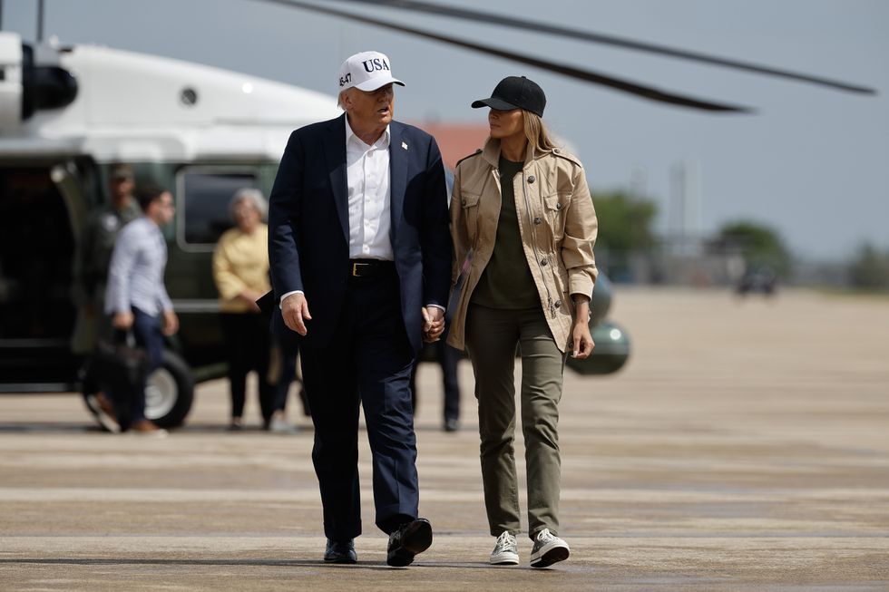 Donald Trump and Melania Trump