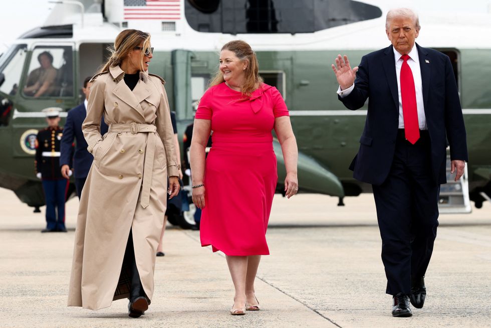 Donald Trump and Melania Trump