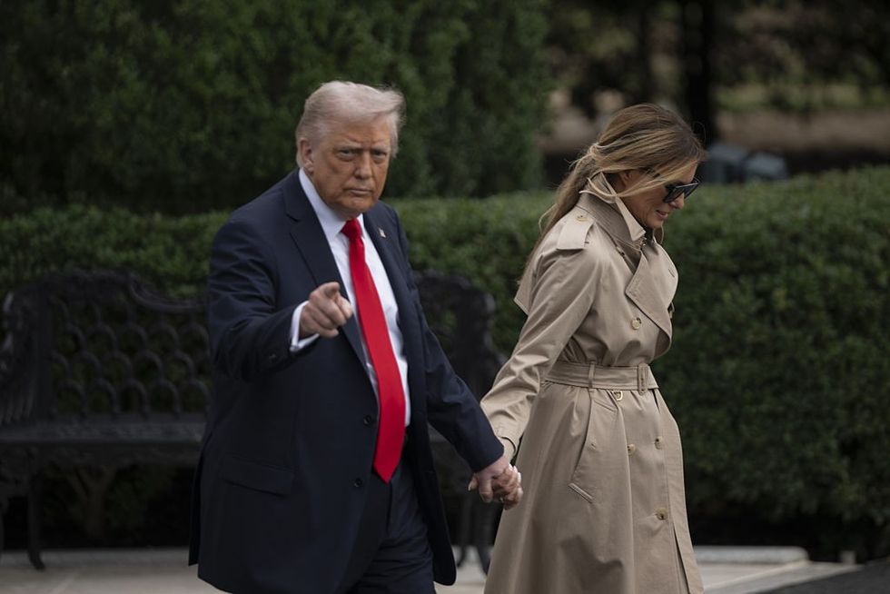 Donald Trump and Melania Trump