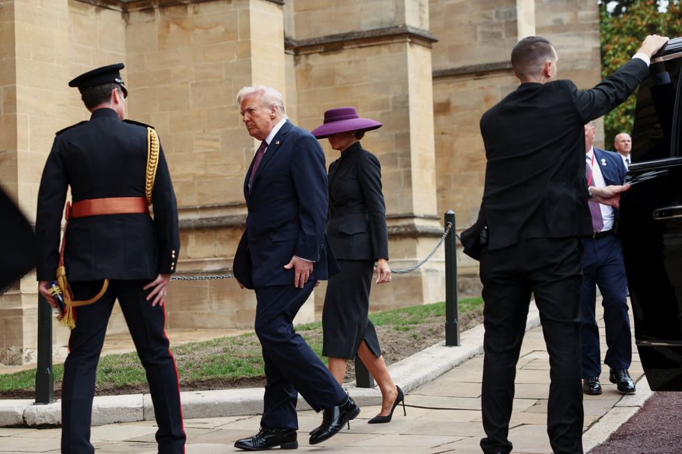 Donald Trump and Melania Trump