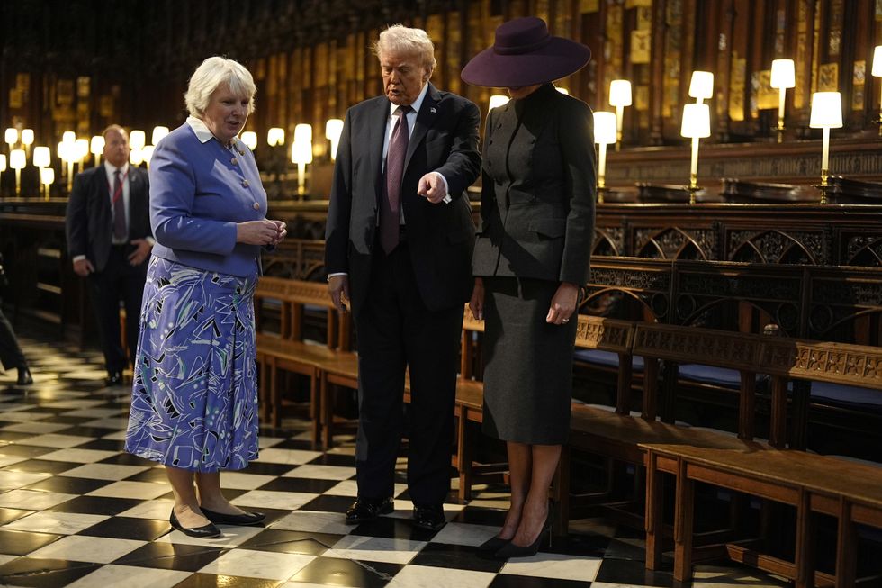 Donald Trump and Melania Trump