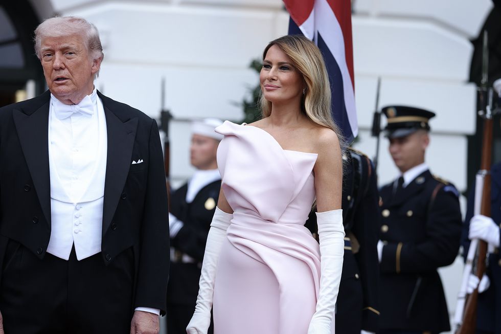 Donald Trump and Melania Trump
