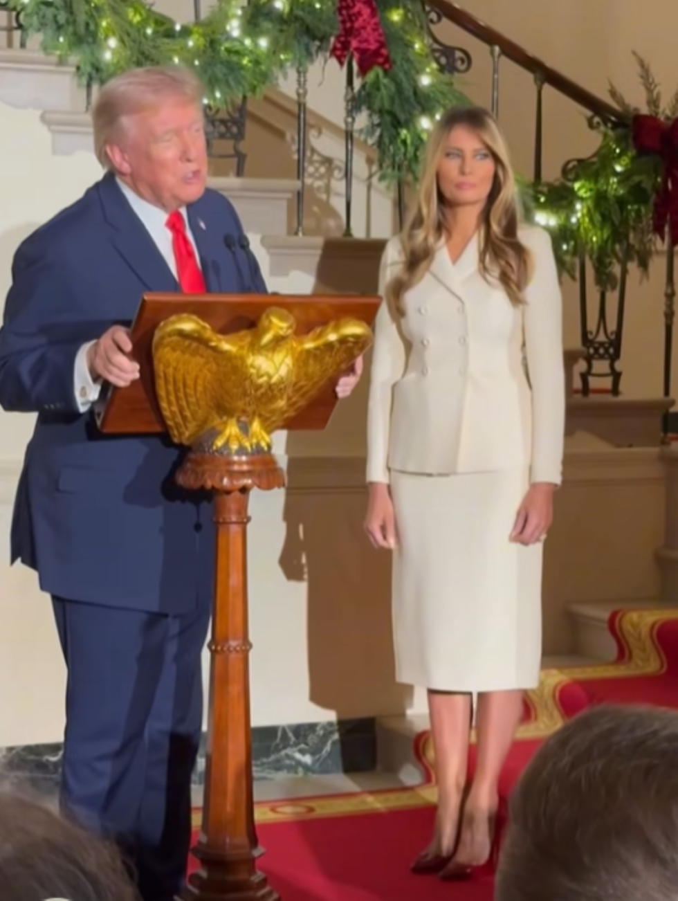 Donald Trump and Melania Trump
