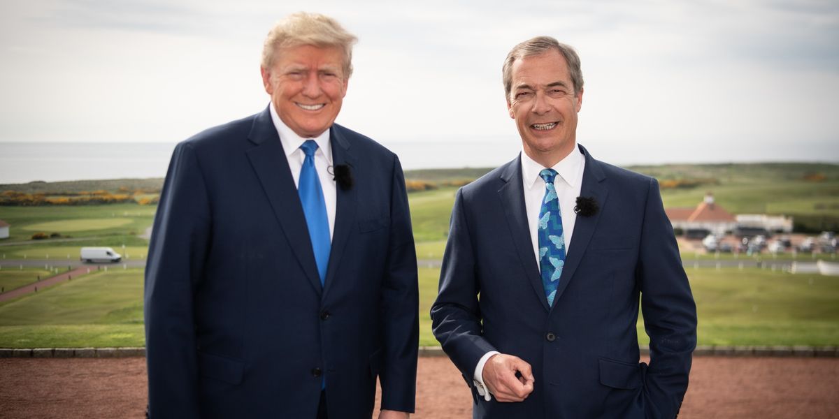 Trump congratulates Farage on winning his first ever seat but fails to congratulate new PM Starmer despite 'special relationship'