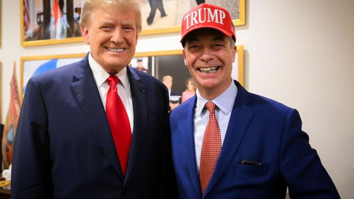 Donald Trump and Nigel Farage