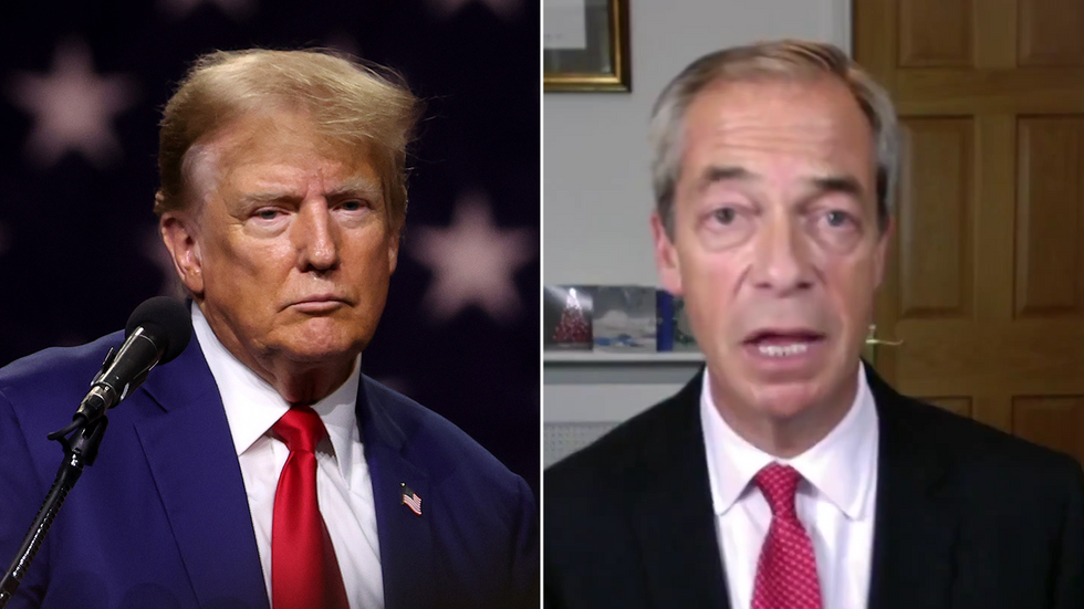 Donald Trump and NIgel Farage