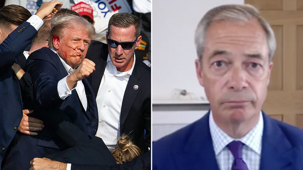 Donald Trump and Nigel Farage