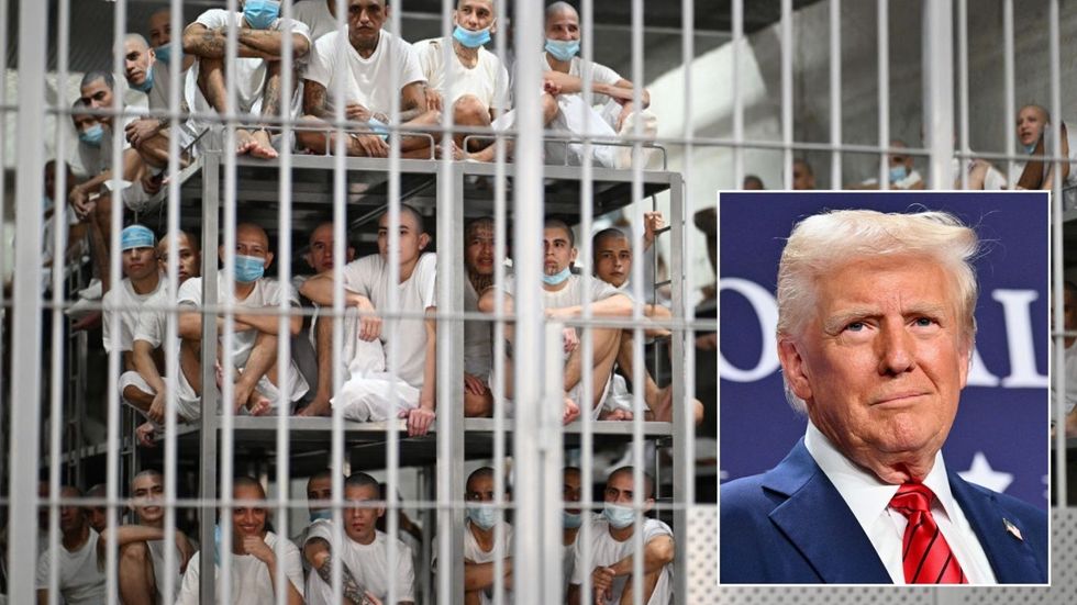 Donald Trump and prisoners in El Salvador