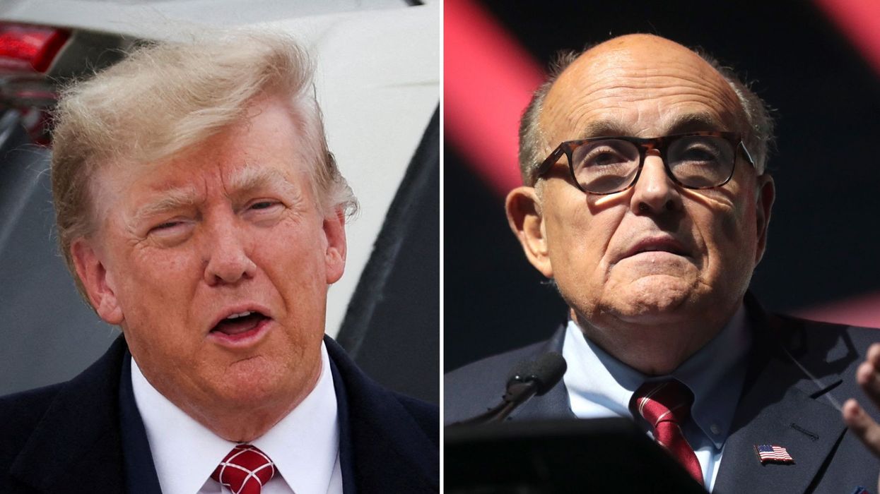 Donald Trump and Rudy Giuliani