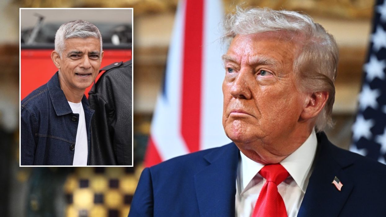 Donald Trump and Sadiq Khan