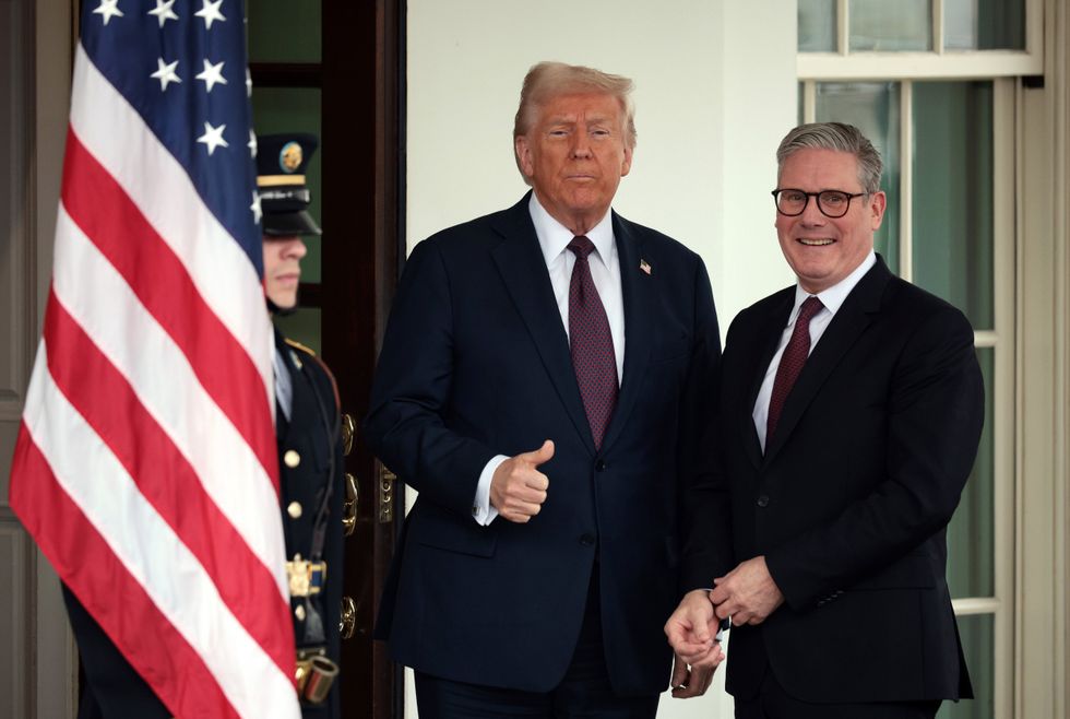 Donald Trump and Sir Keir Starmer have grown further apart following a row over Iran