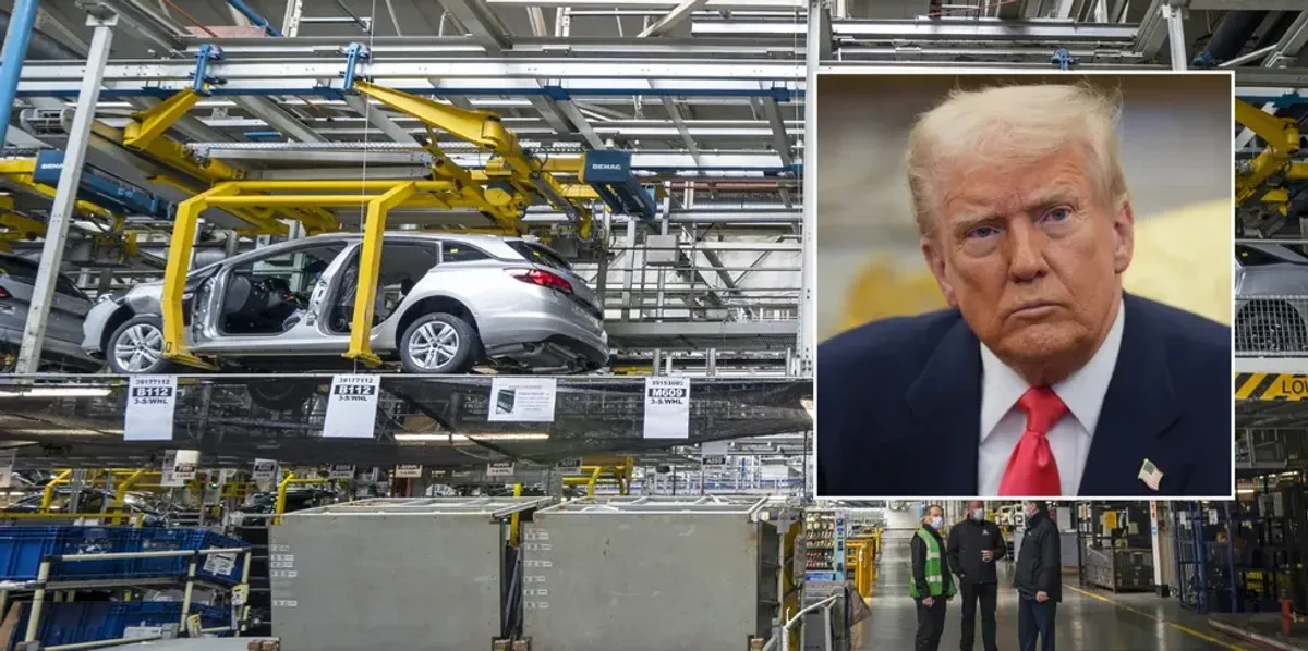NextImg:Donald Trump threatens to bring in higher car tariffs in major blow to UK manufacturers