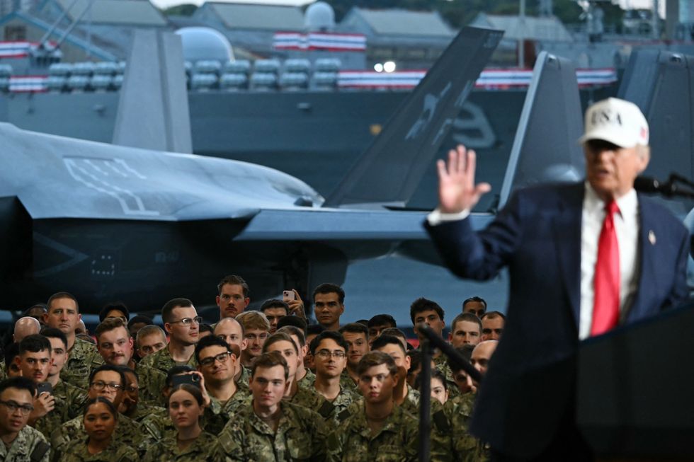 Donald Trump and US military