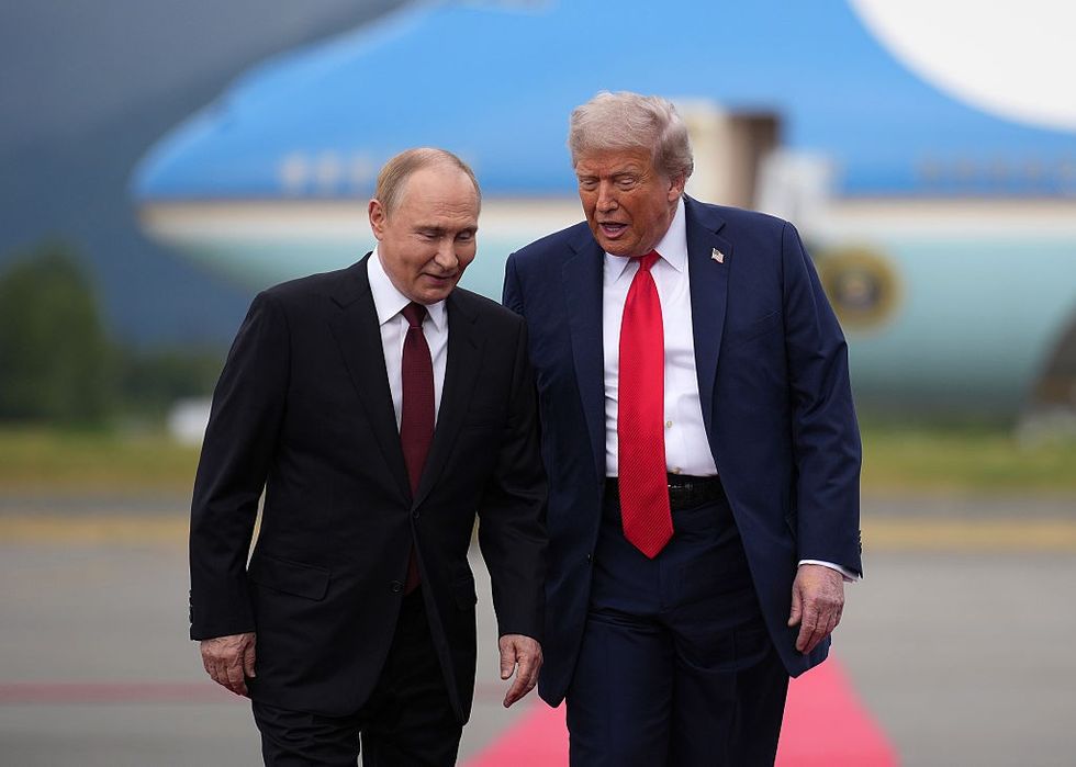 Donald Trump and Vladimir Putin