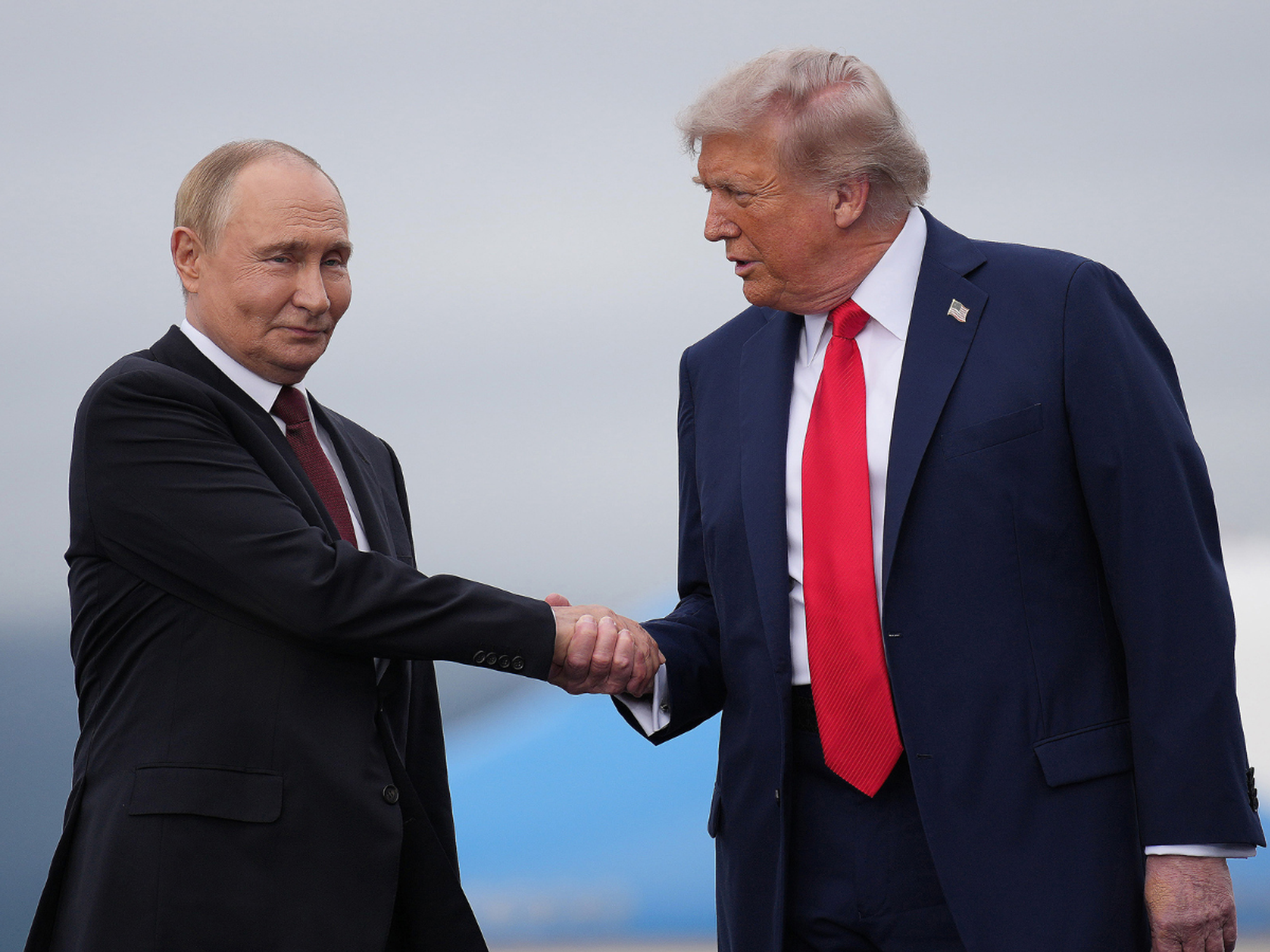 Donald Trump and Vladimir Putin