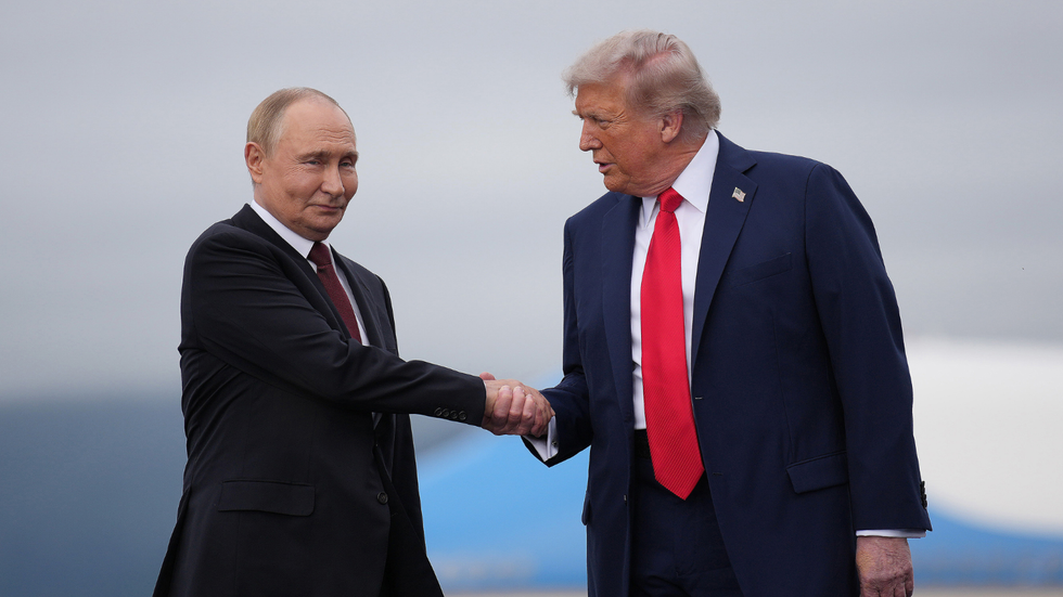 Donald Trump and Vladimir Putin