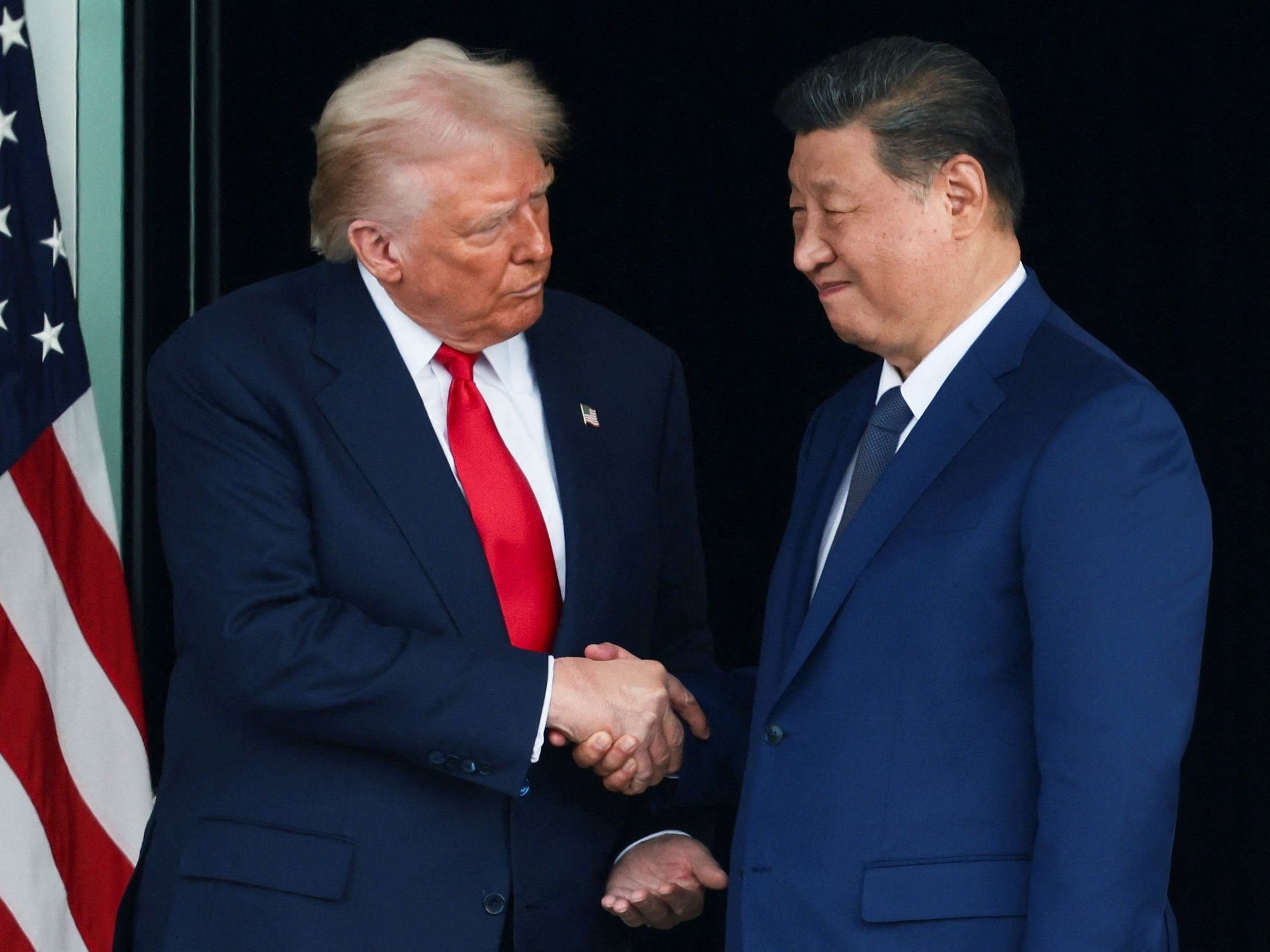 Donald Trump and Xi Jinping meet in Busan