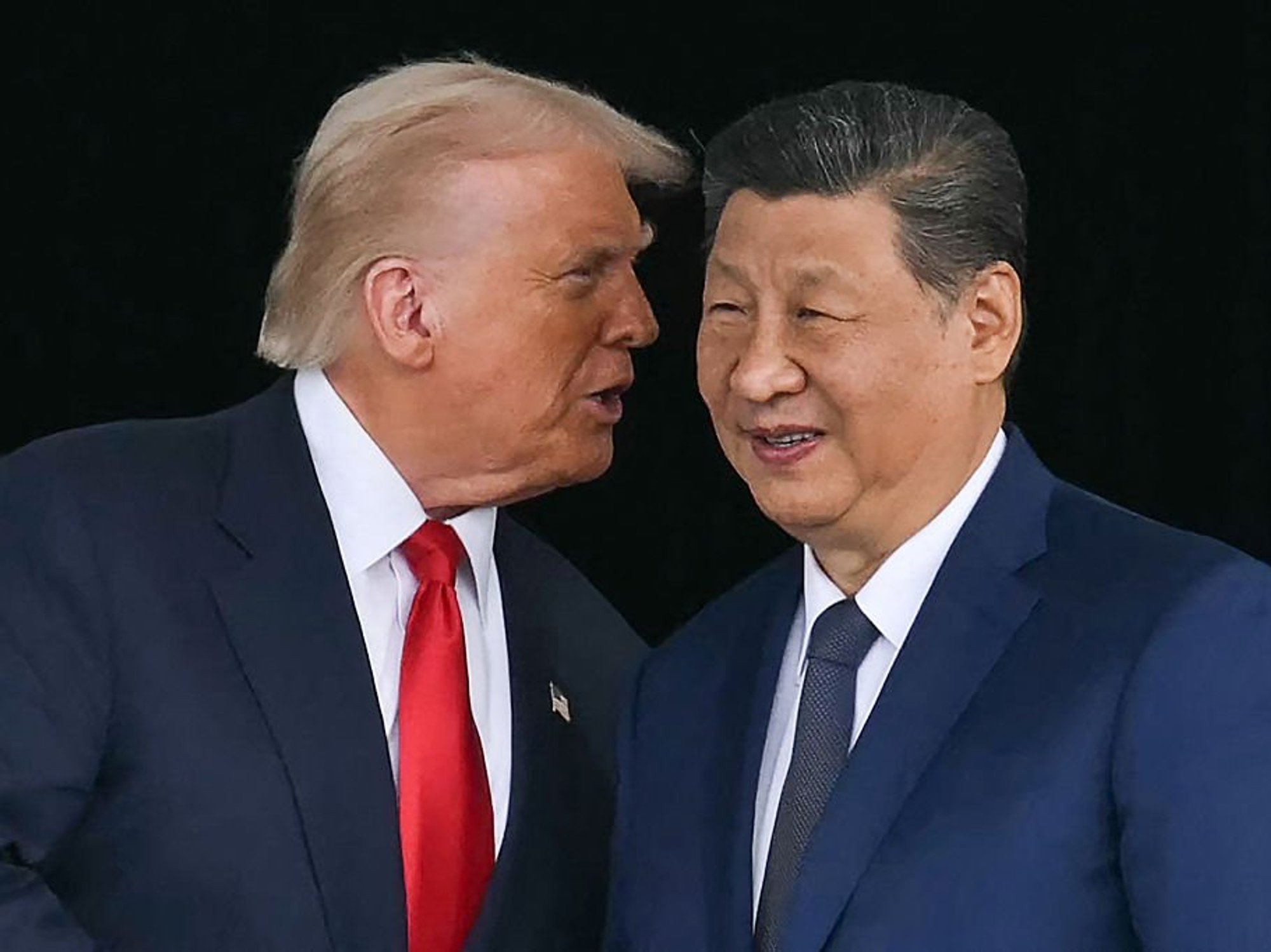 Donald Trump and Xi Jinping