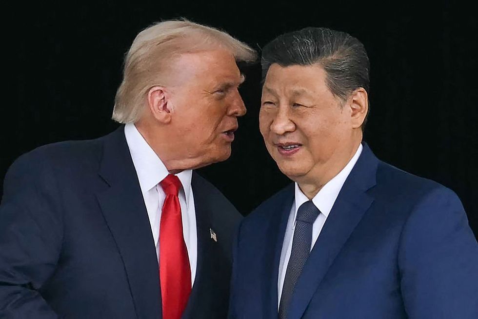 Donald Trump and Xi Jinping