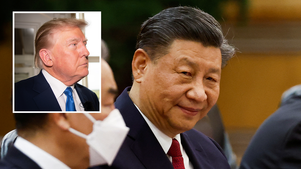 Donald Trump and Xi Jinping