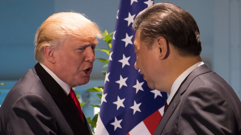 Donald Trump and Xi Jinping