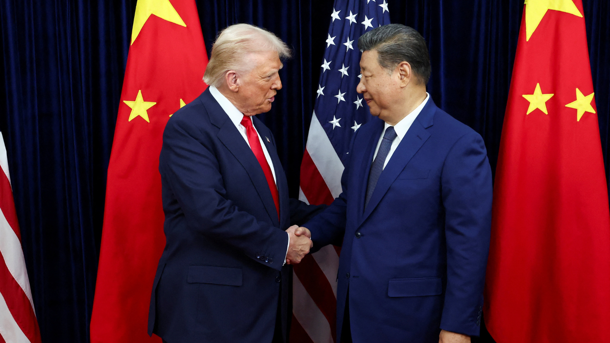 Donald Trump and Xi Jinping